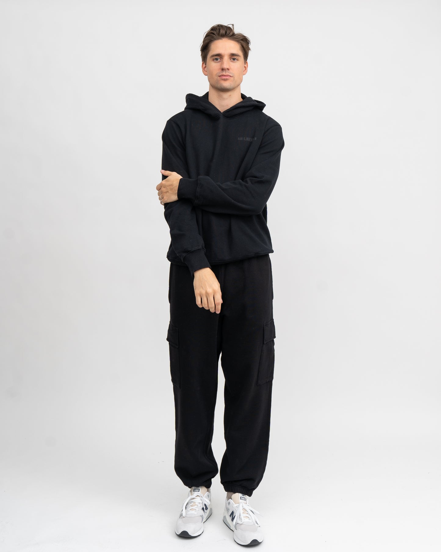 Cargo Sweat Pant Black