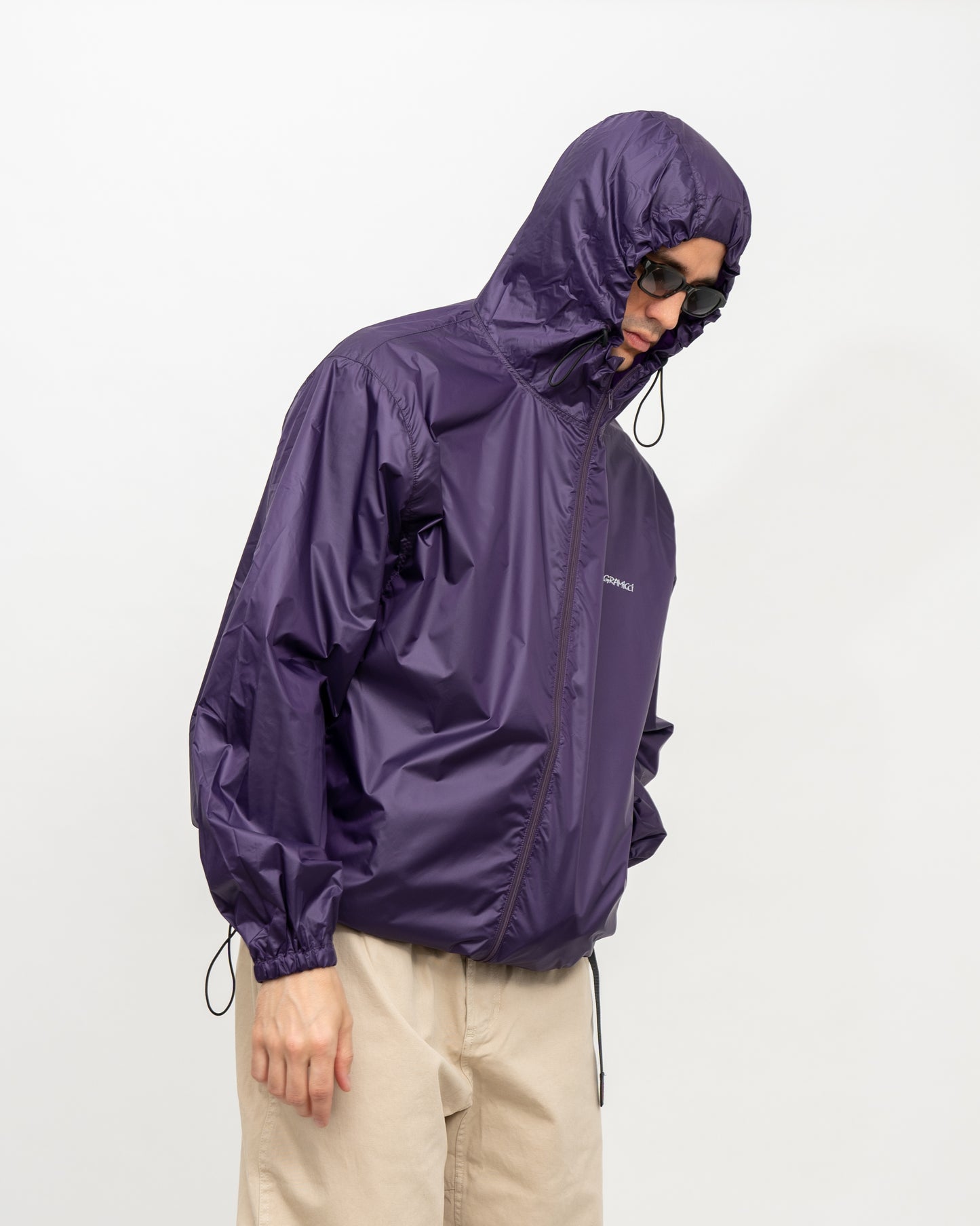 Packable Windbreaker Purple