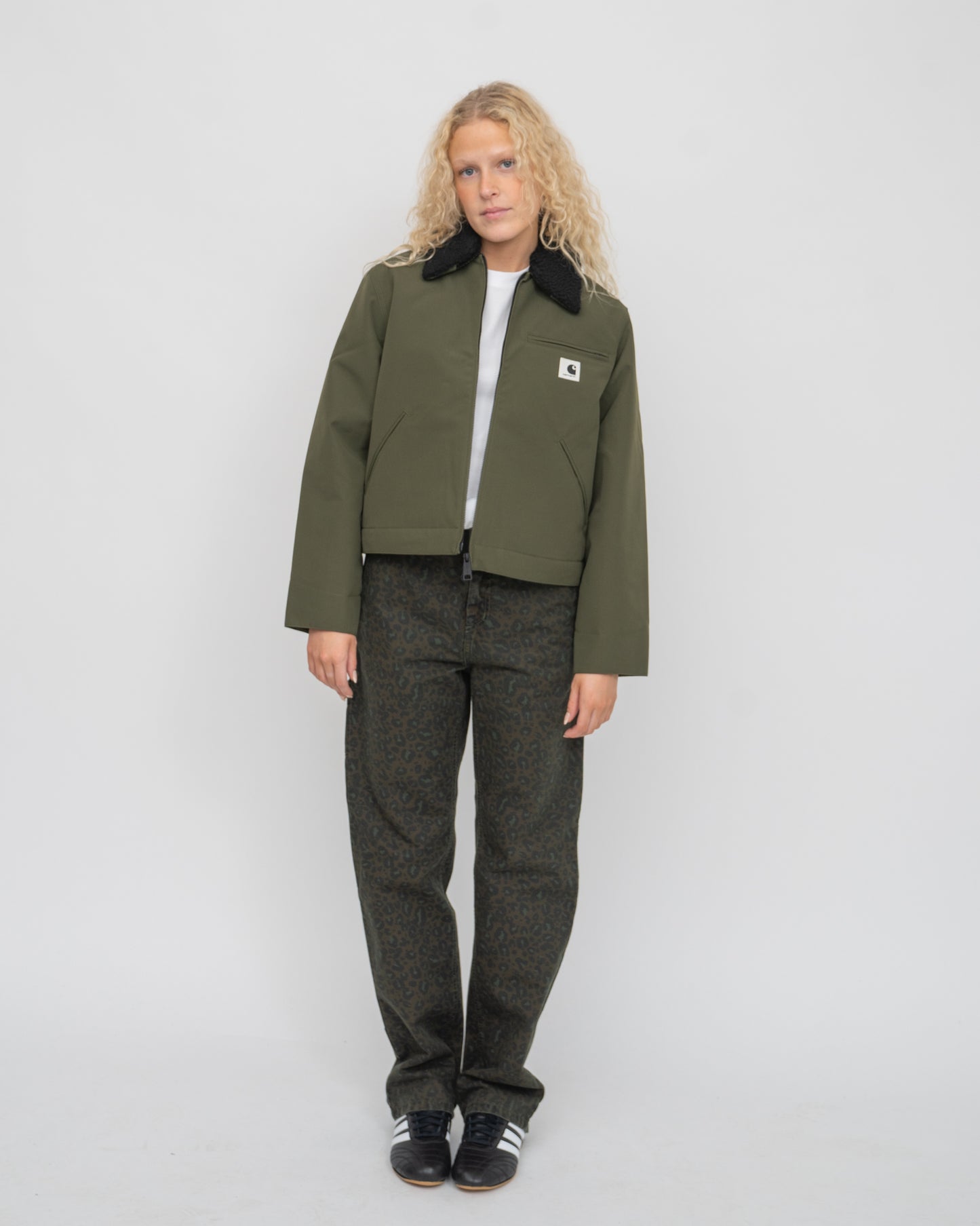 W' Leo Pierce Pant Straight Camo Leo/Tamarind