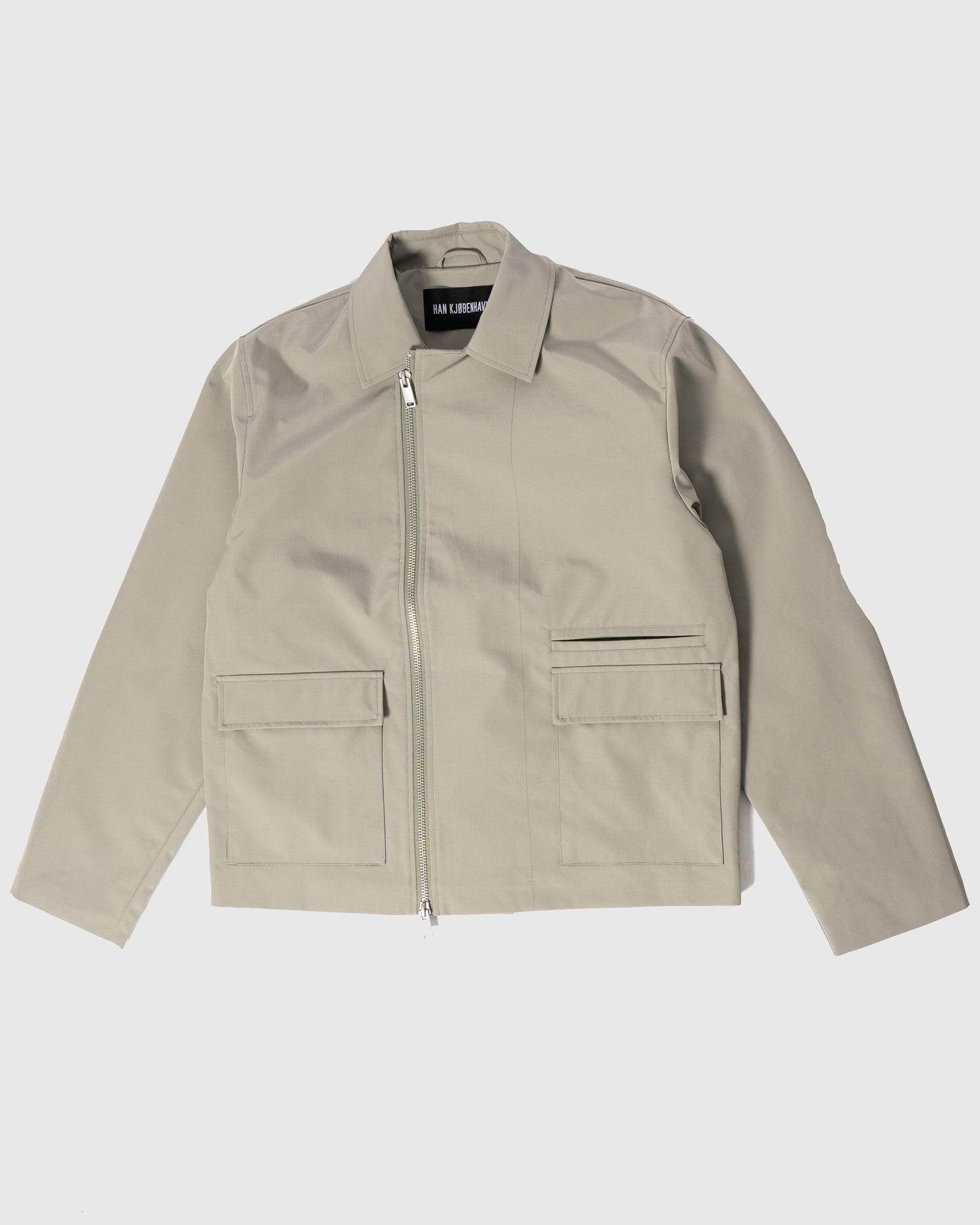 Light Weight Boxy Jacket Mist Grey
