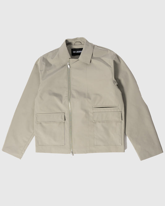 Light Weight Boxy Jacket Mist Grey