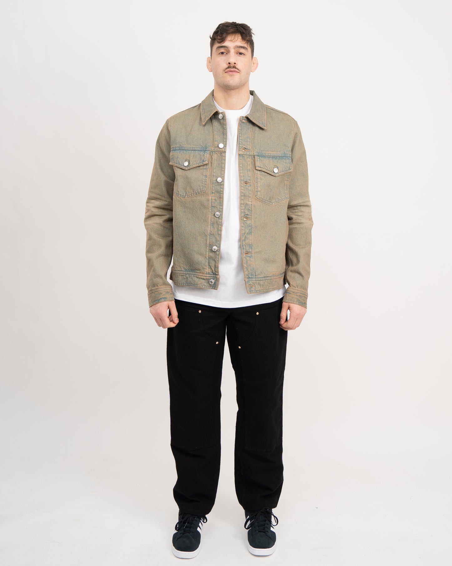 Double Knee Pant 32 Black Rinsed