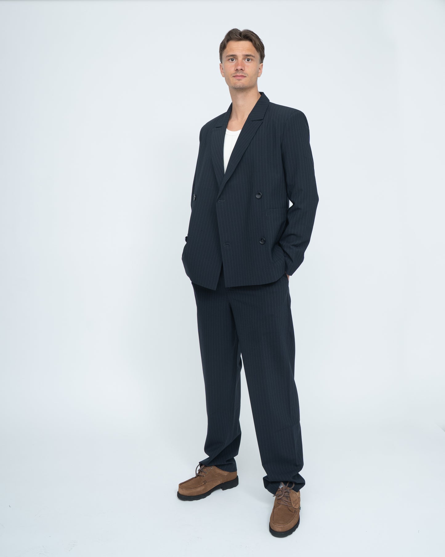 Public 3582 Dark Navy Pin