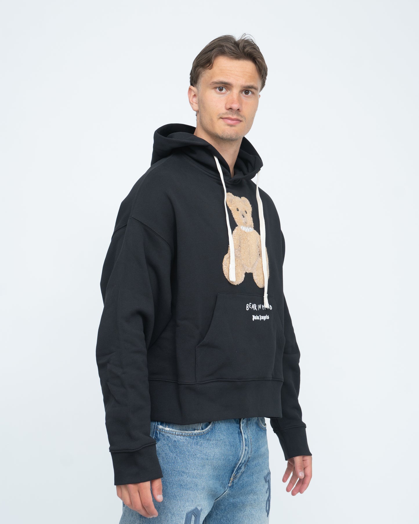 Bear In Mind Hoodie Black