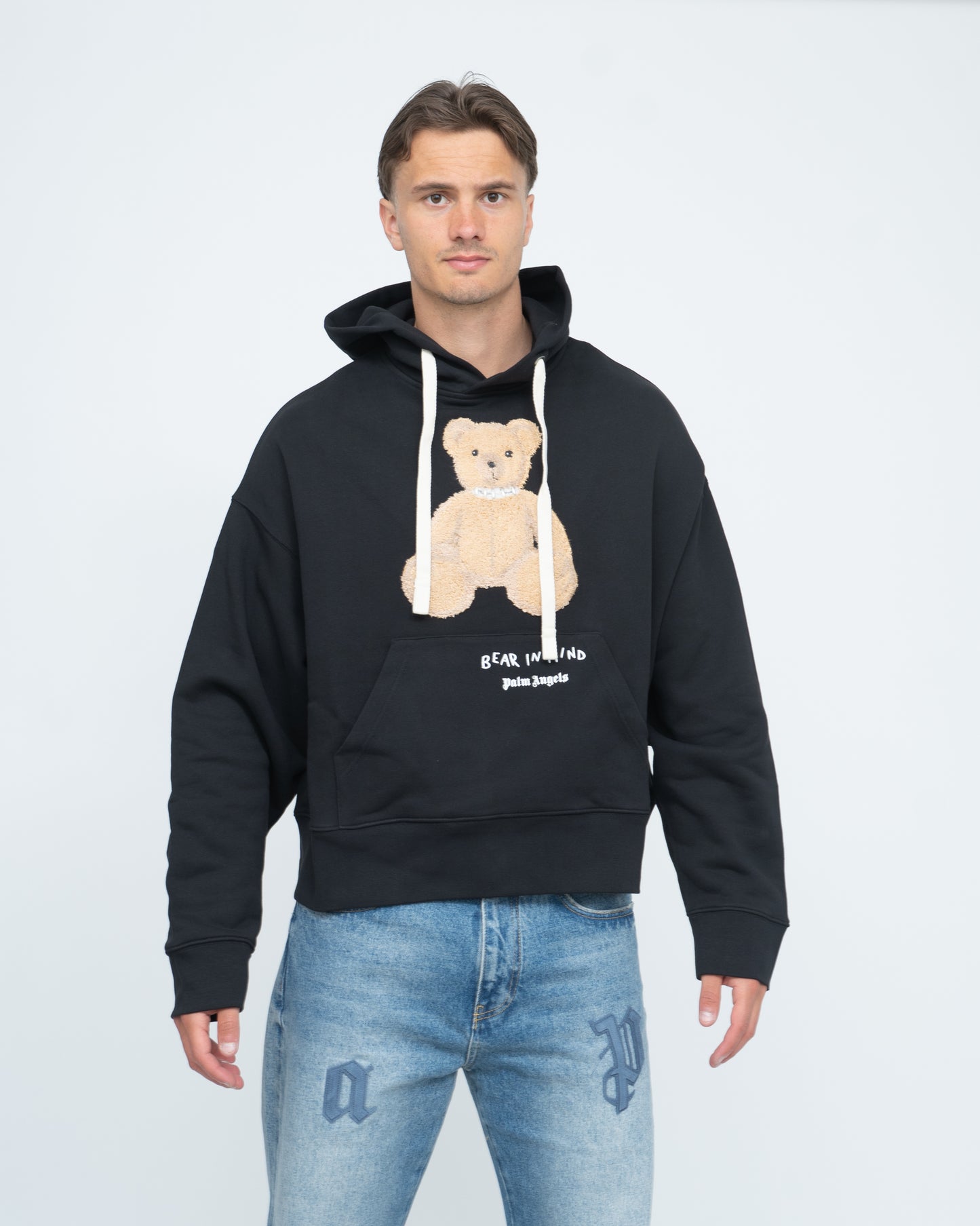 Bear In Mind Hoodie Black