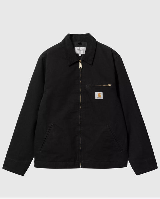 Detroit Jacket Black/Black Rinsed