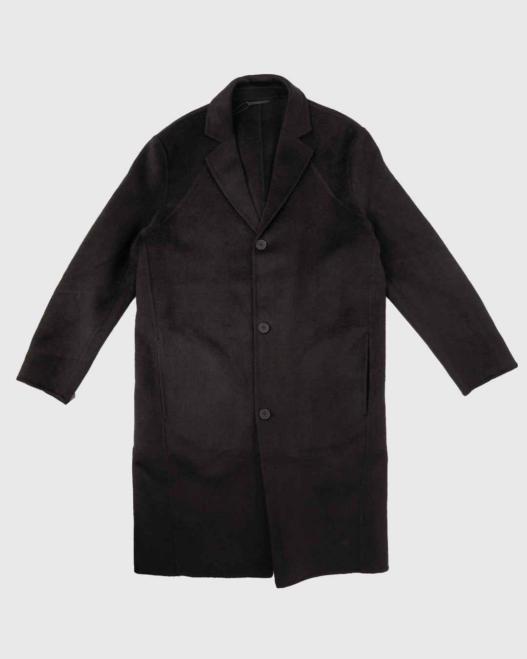 Diamond Detailed Coat Black