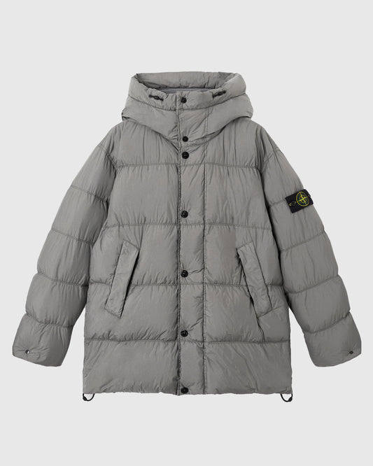 Down Puffer Parka Grey