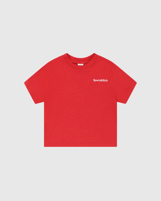 Eat More Veggies Kids T-Shirt Ruby