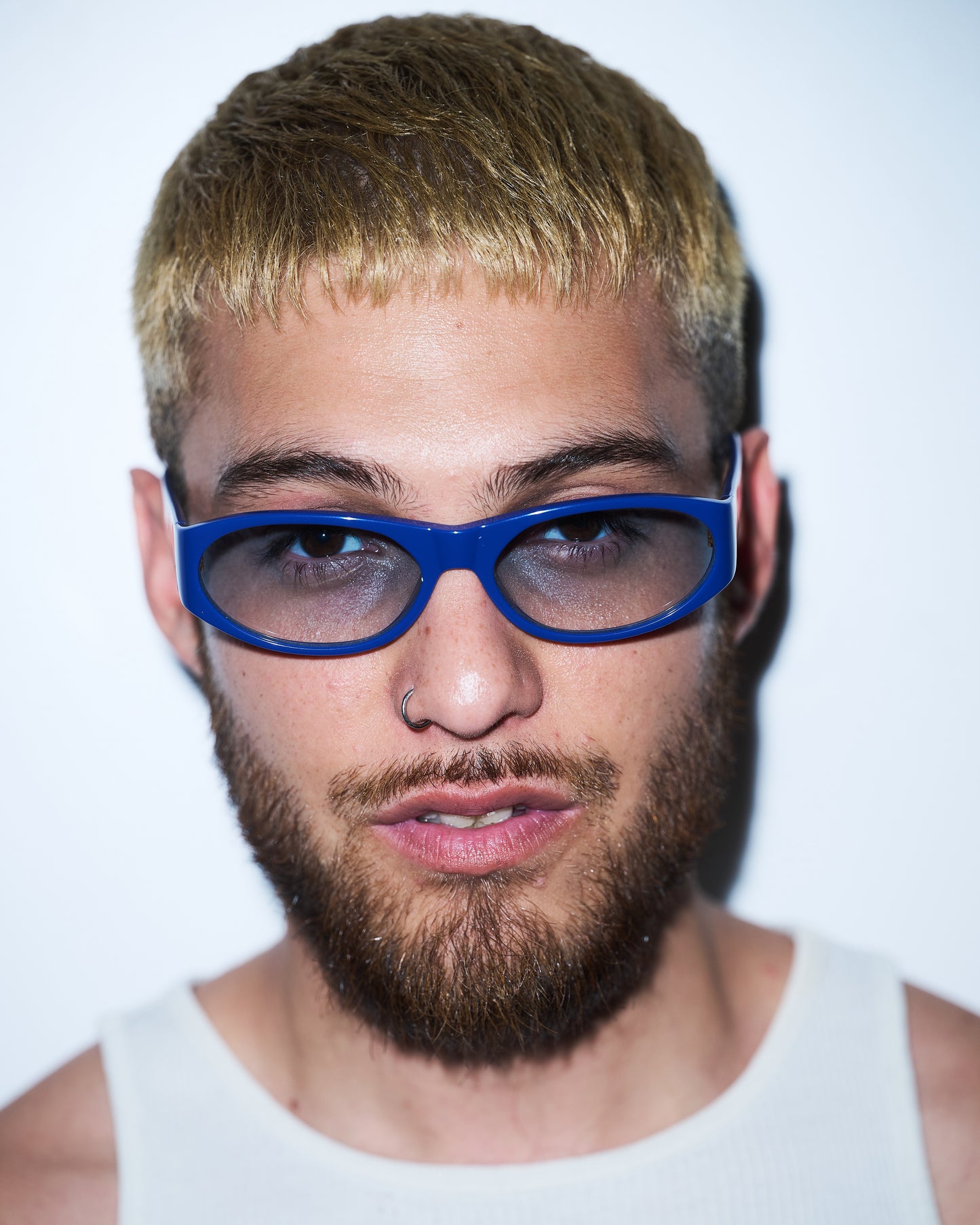 EDDIE KYU Solid Blue/Light Blue Gradient