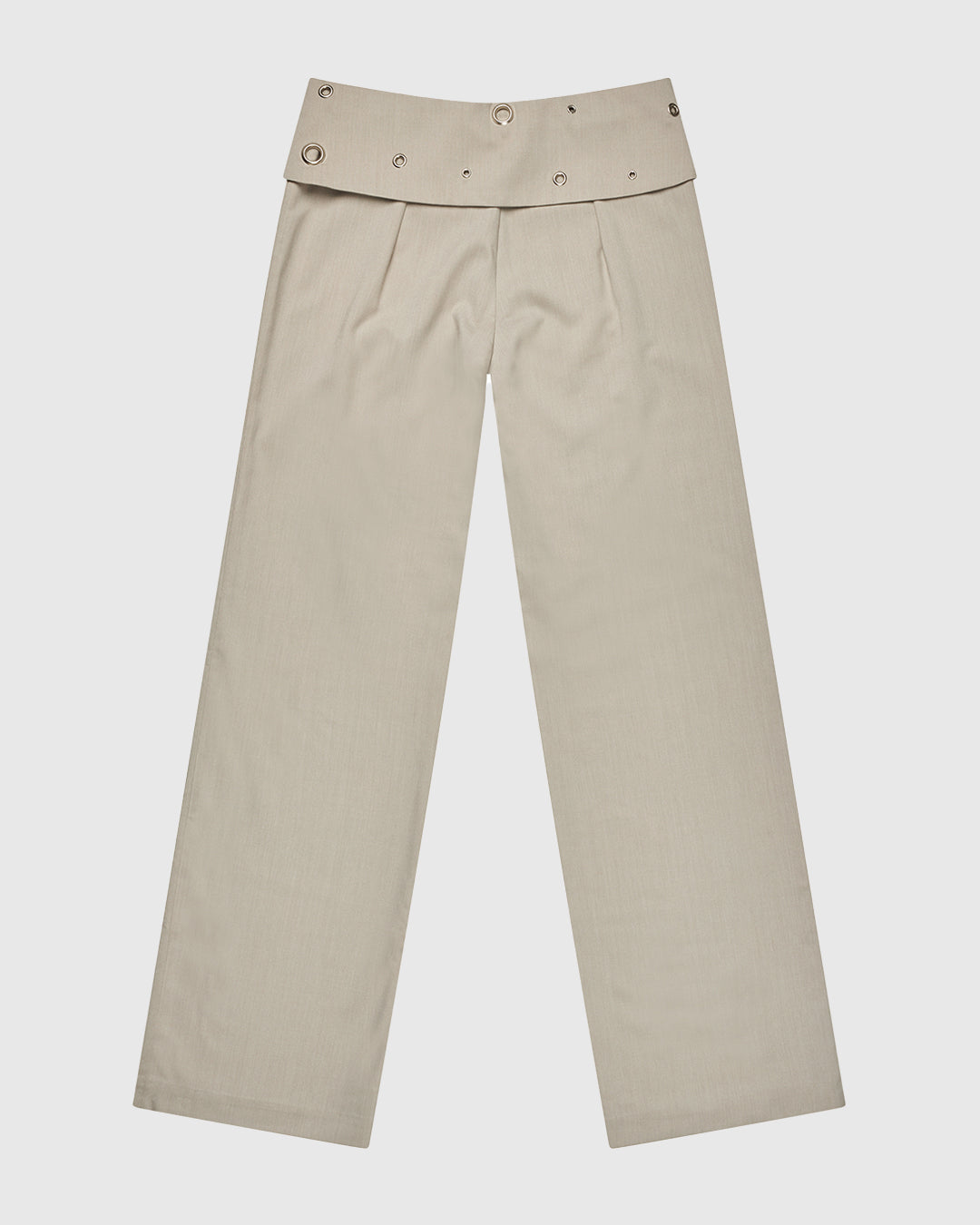 Ella Pants Eyelets Sand