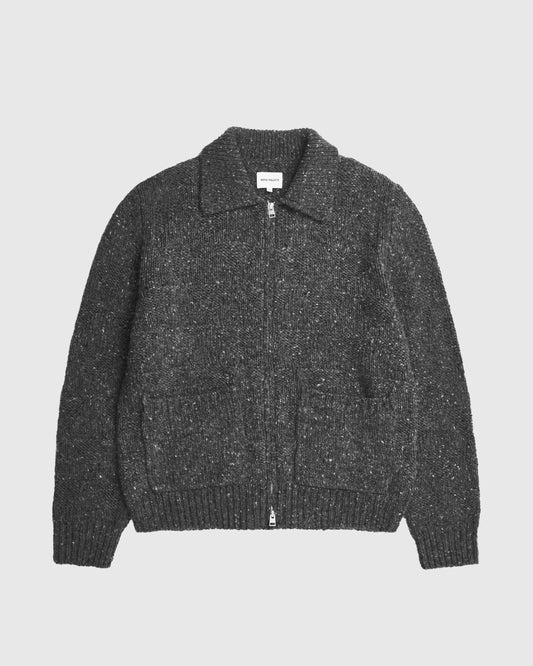 Erik Donegal Diamond Jacket Charcoal Grey