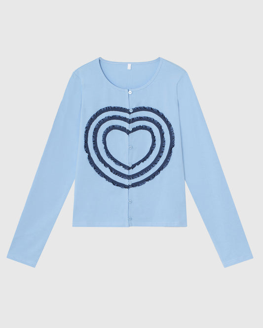 FionaRS Cardigan Light Blue