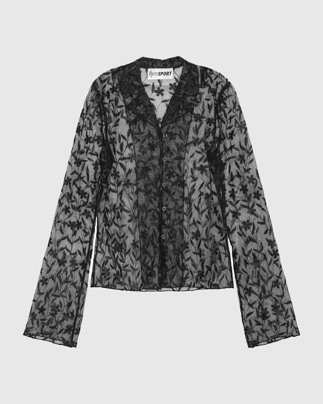 Flora Shirt Black