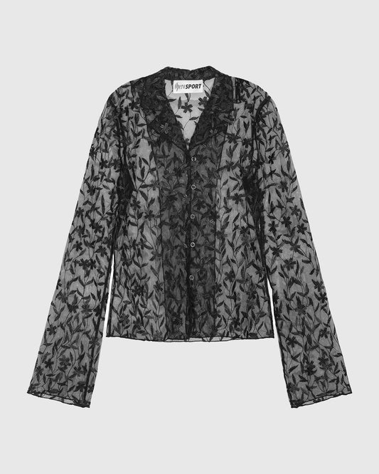 Flora Shirt Black