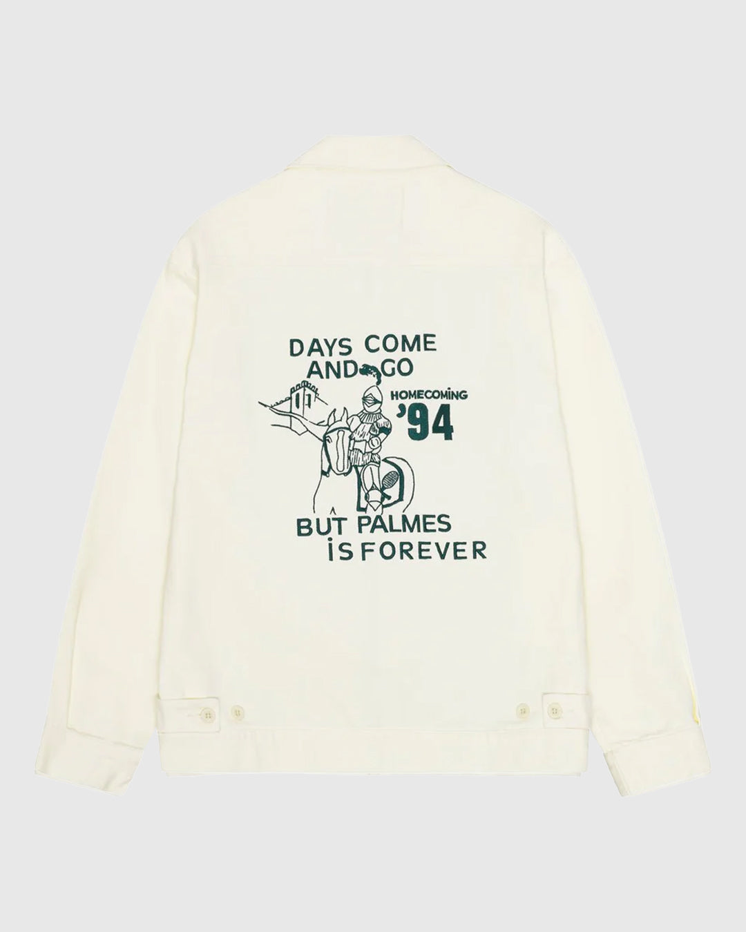 Forever Zip Jacket Broken White