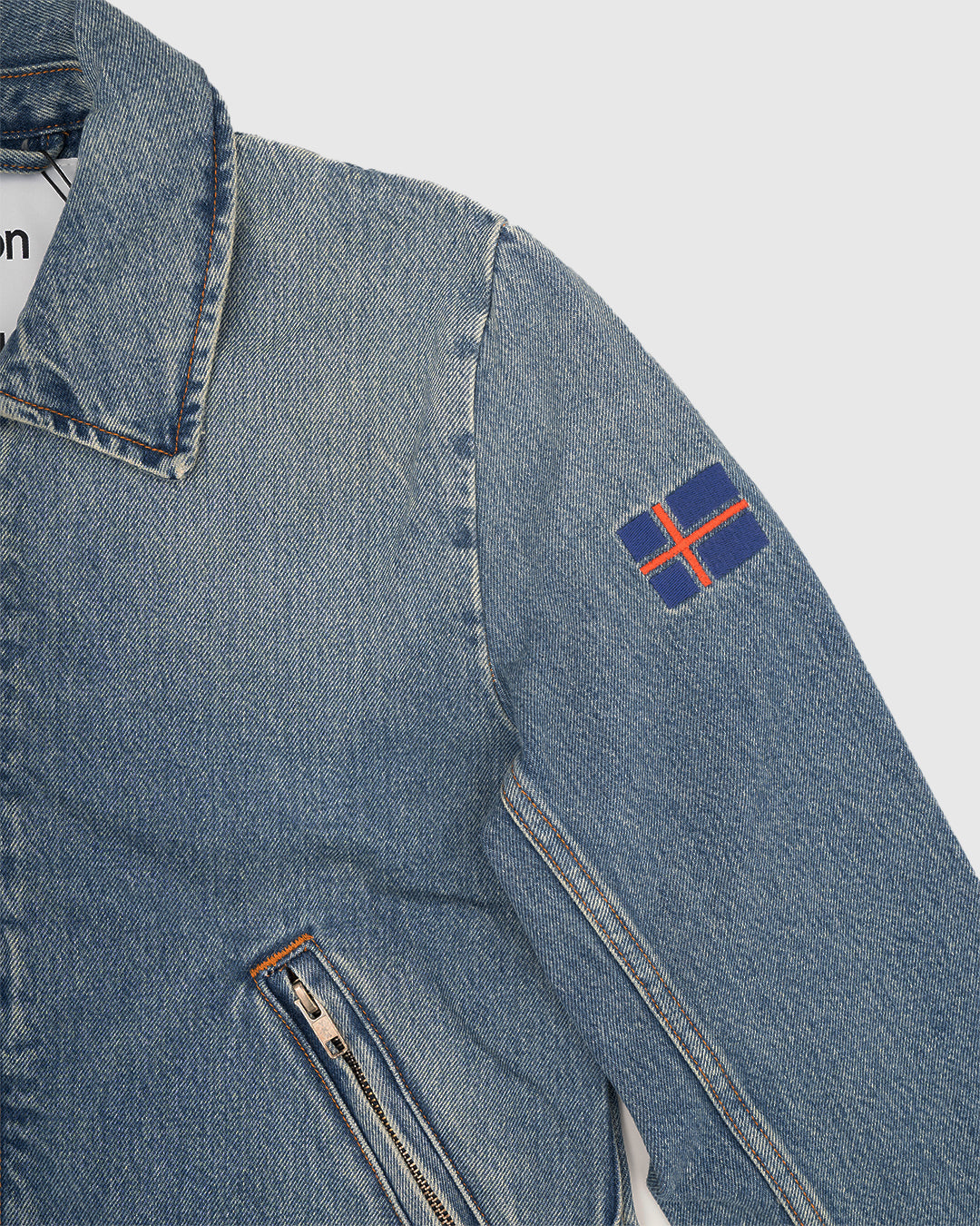 HÚRRA x Dutton 80s Light Blue Jacket W'