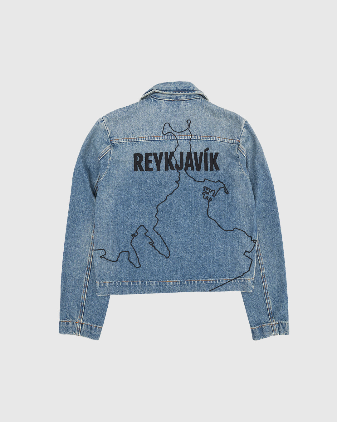 HÚRRA x Dutton 80s Light Blue Jacket W'