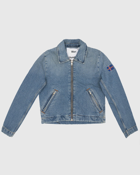 HÚRRA x Dutton 80s Light Blue Jacket W'