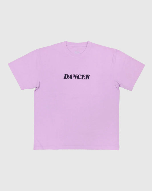 Italic Logo Tee Pink