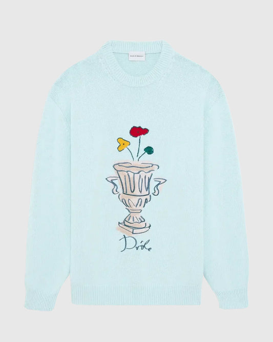 La Maille Vase Light Blue