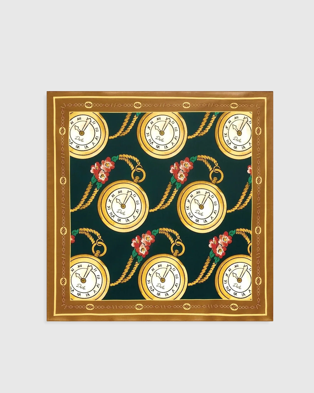 Le Foulard Gousset Dark Green