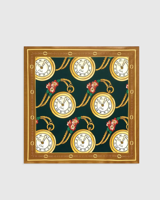 Le Foulard Gousset Dark Green