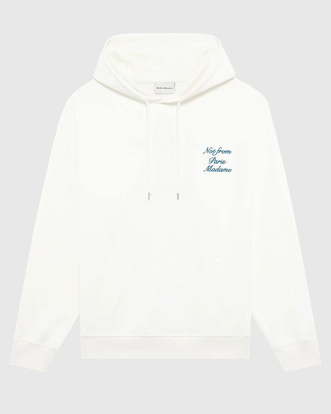 Le Hoodie Slogan Cursive Off-White