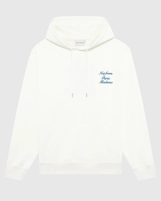 Le Hoodie Slogan Cursive Off-White