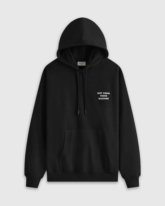 Le Hoodie Slogan Black