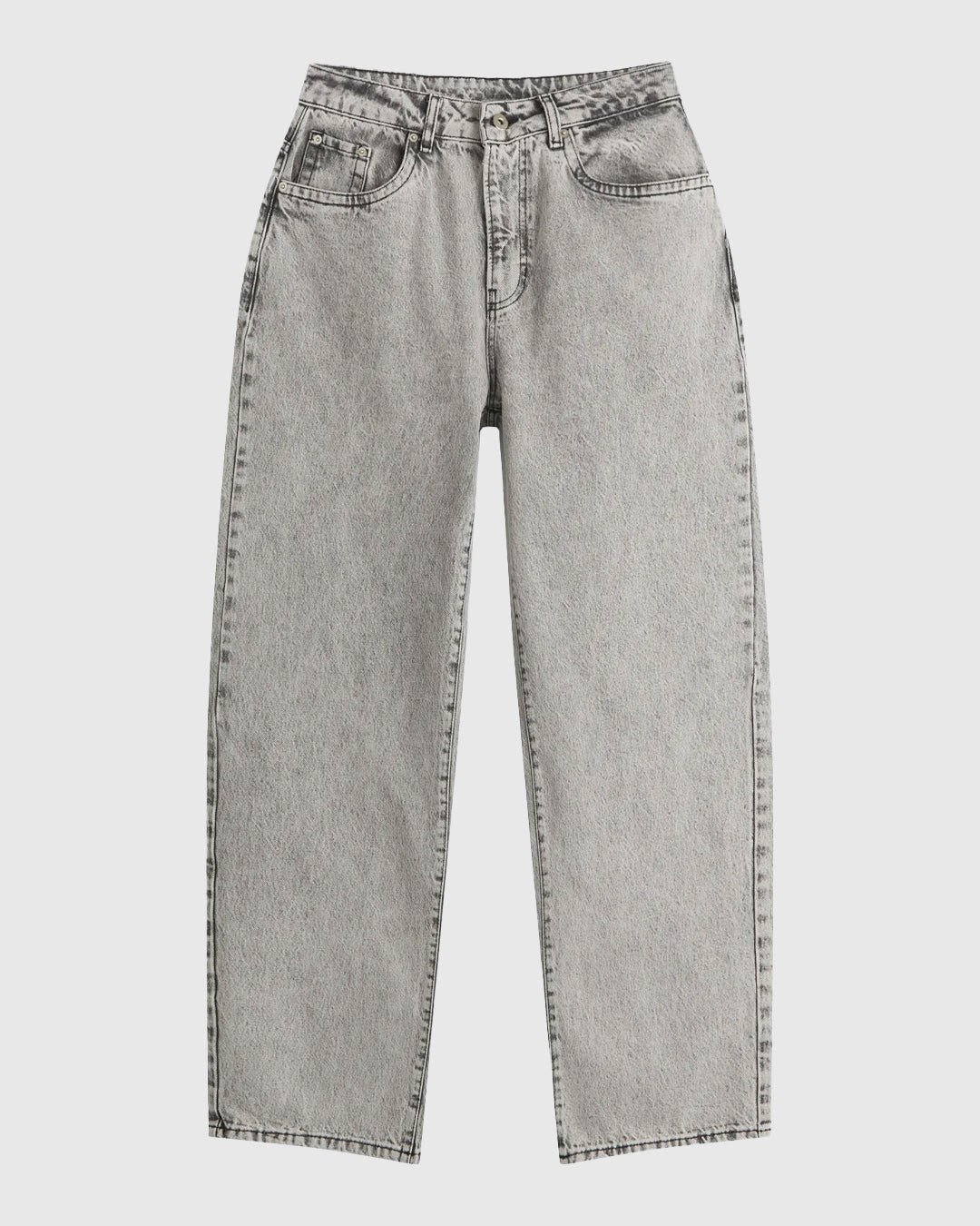 MKI Denim Wide Leg Jean Black