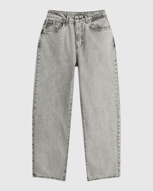 MKI Denim Wide Leg Jean Black