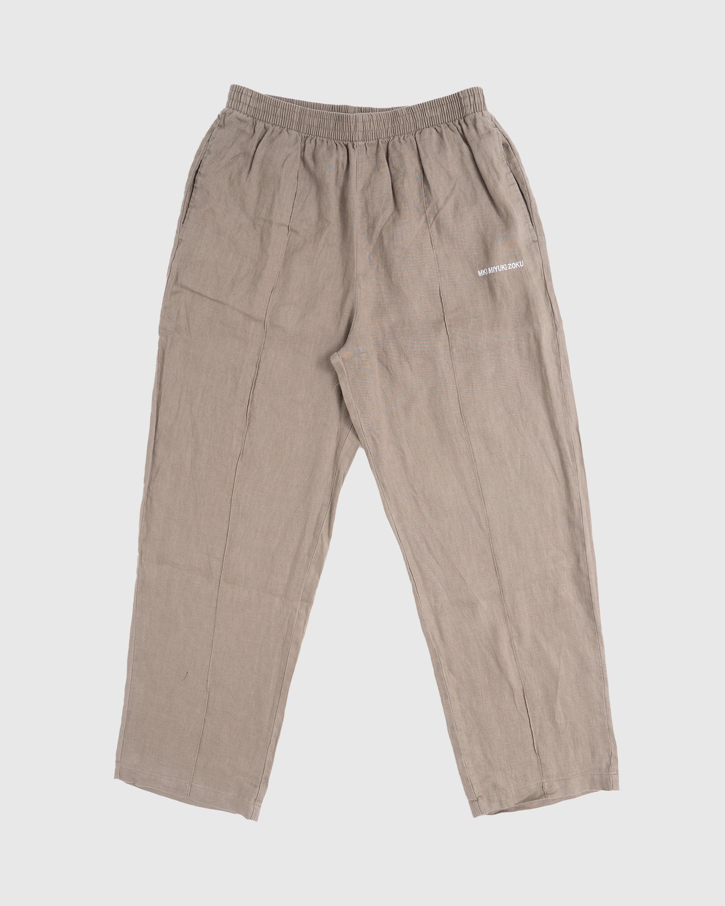 MKI Wide Leg Trousers Mushroom