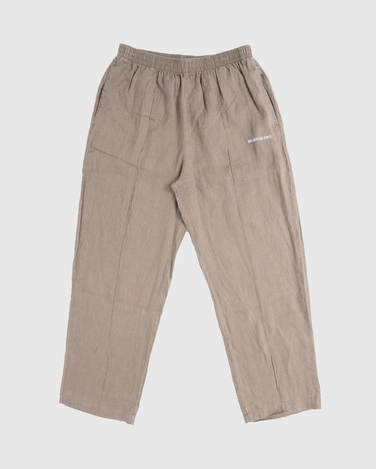 MKI Wide Leg Trousers Mushroom