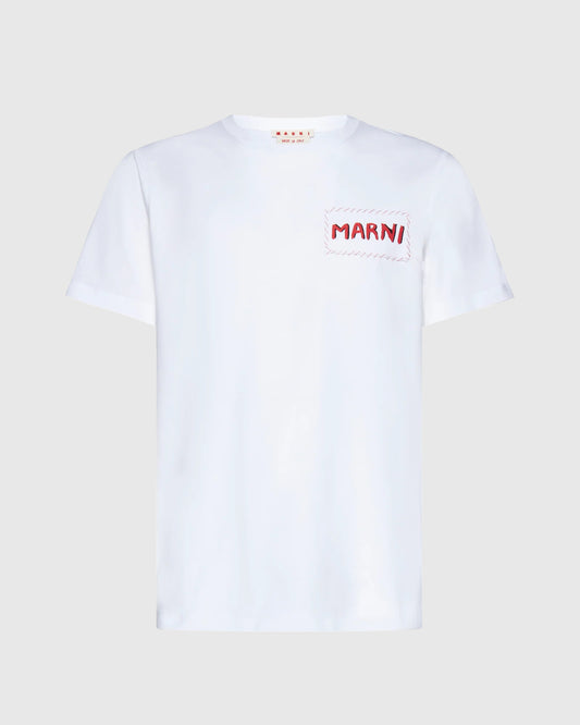 Marni Jersey T-Shirt White
