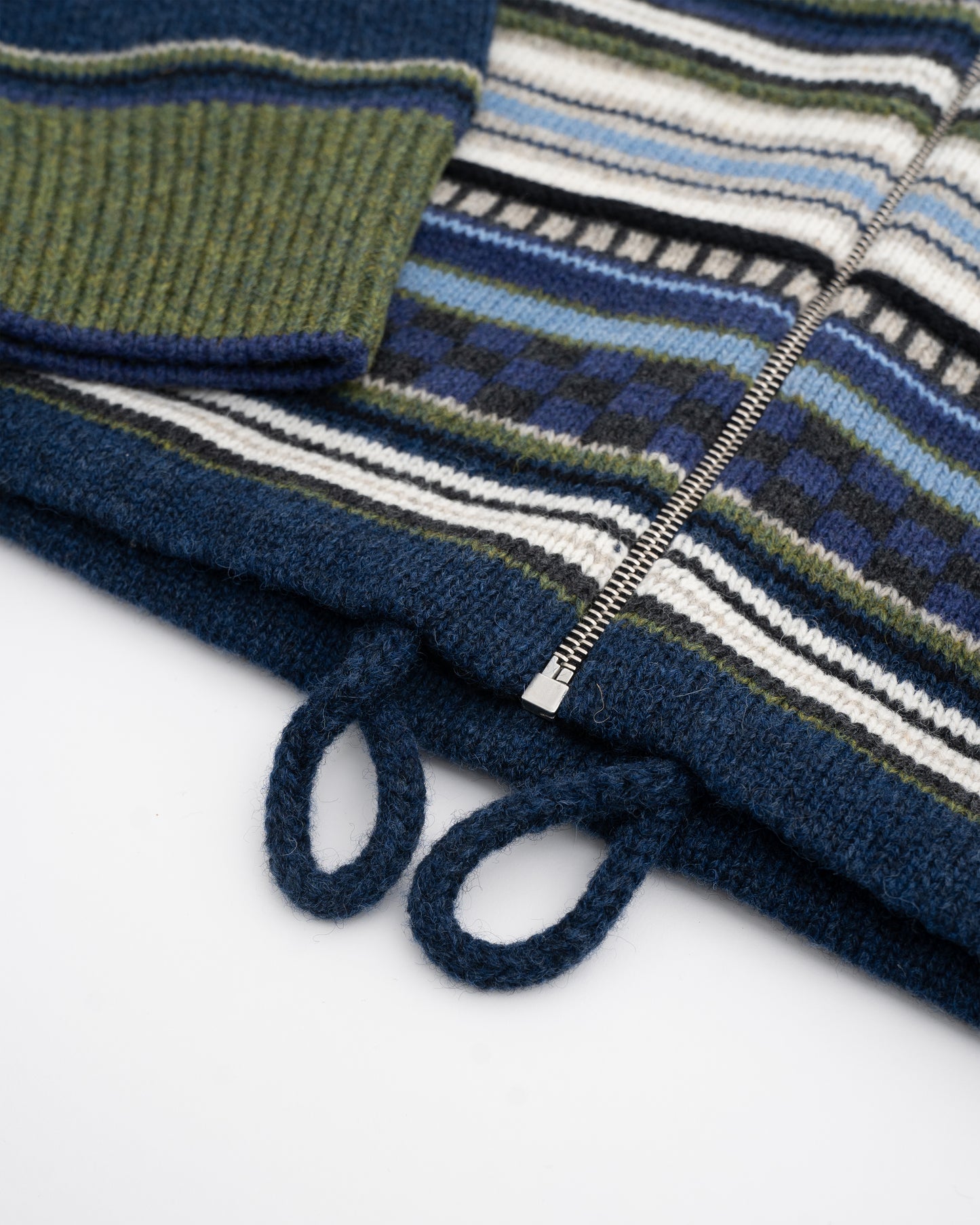 Marni Mountain Jacquard Blend Glass Blue