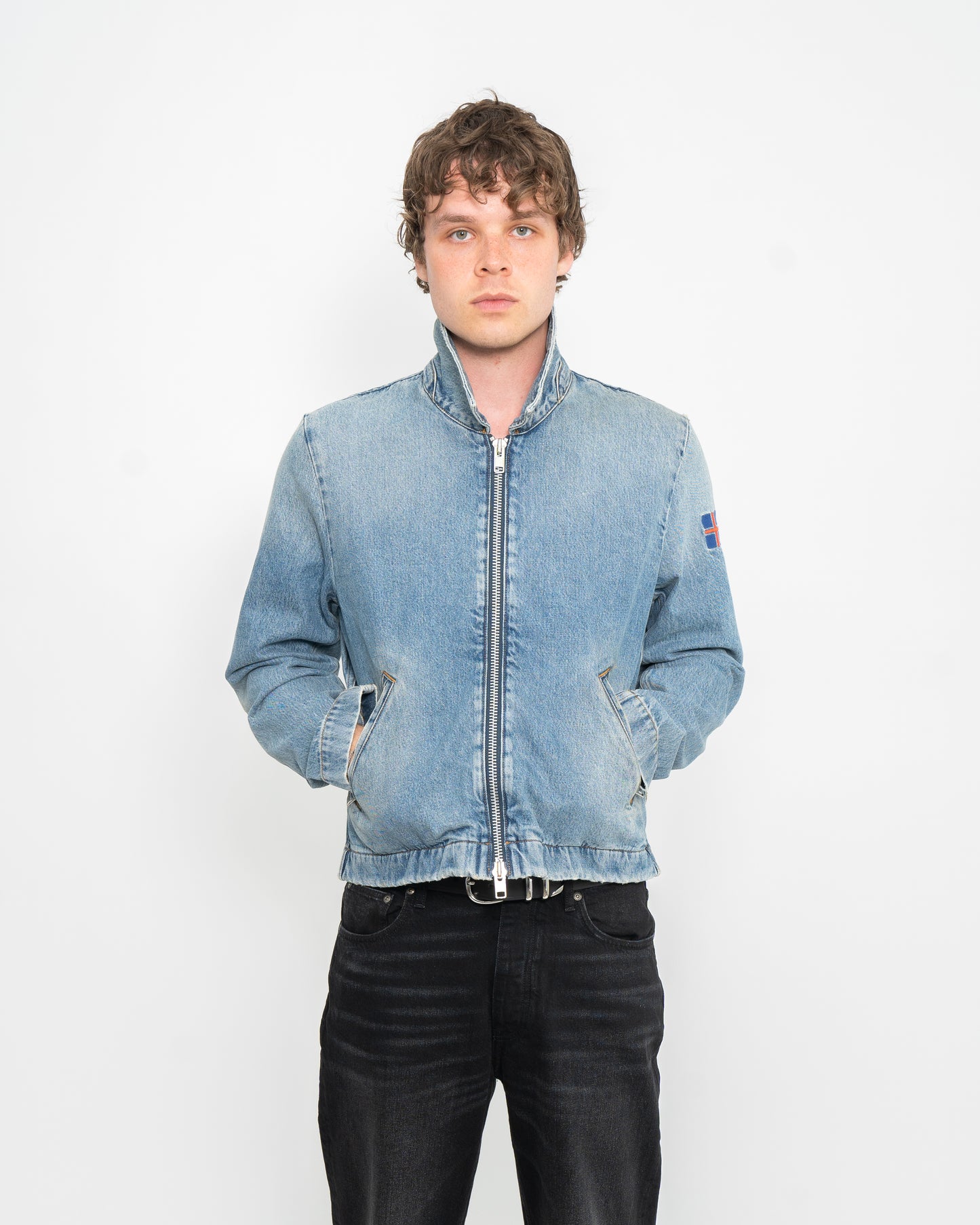 HÚRRA x Dutton 80s Light Blue Jacket