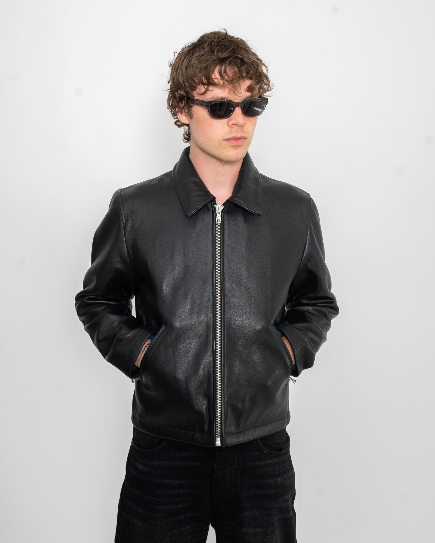 Dutton Leather Jacket Black