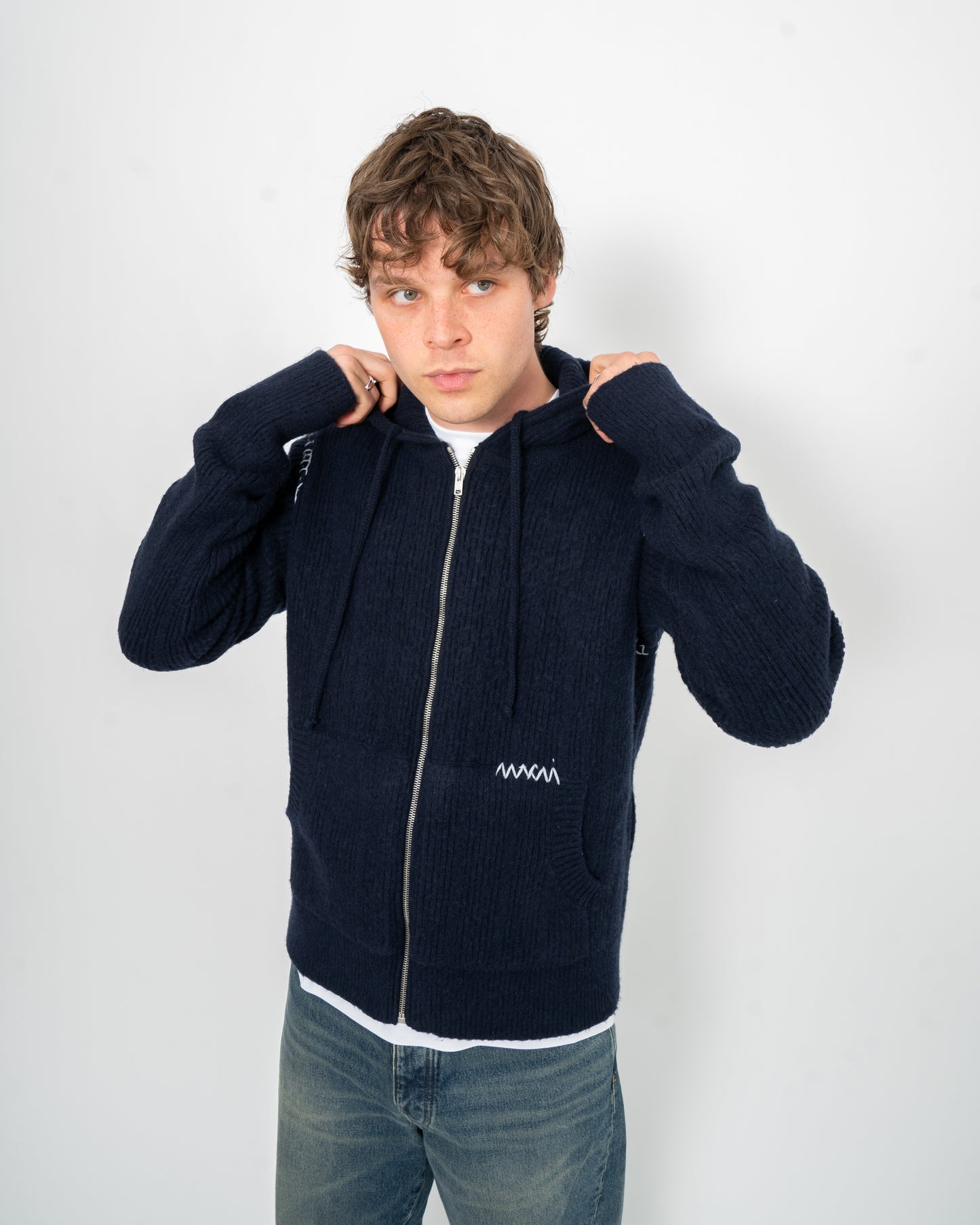 Marni Mended Cashmere Ultramarine