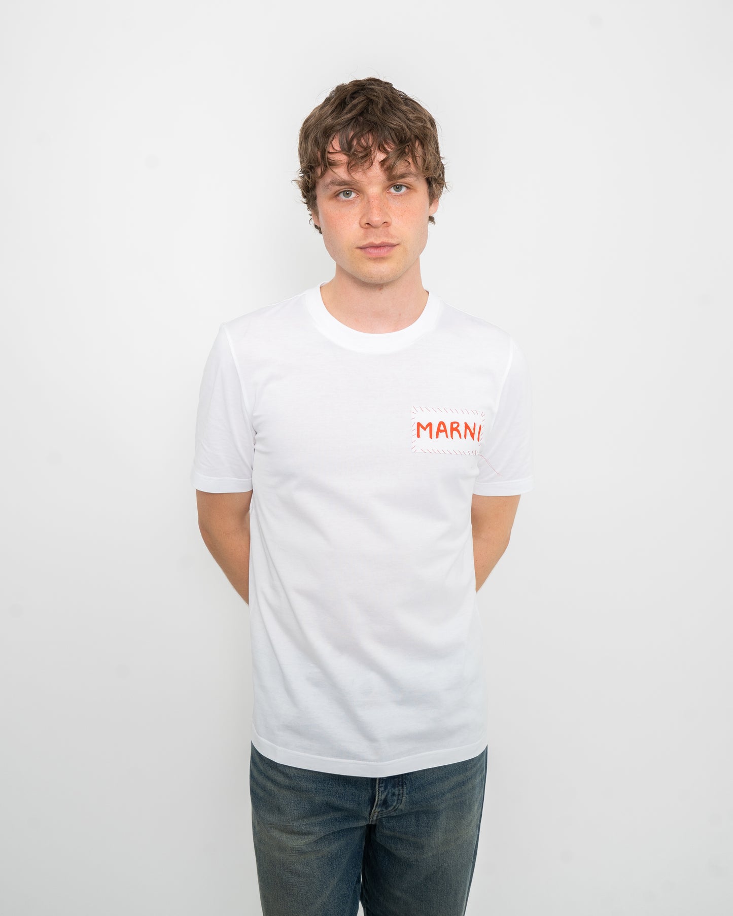 Marni Jersey T-Shirt White