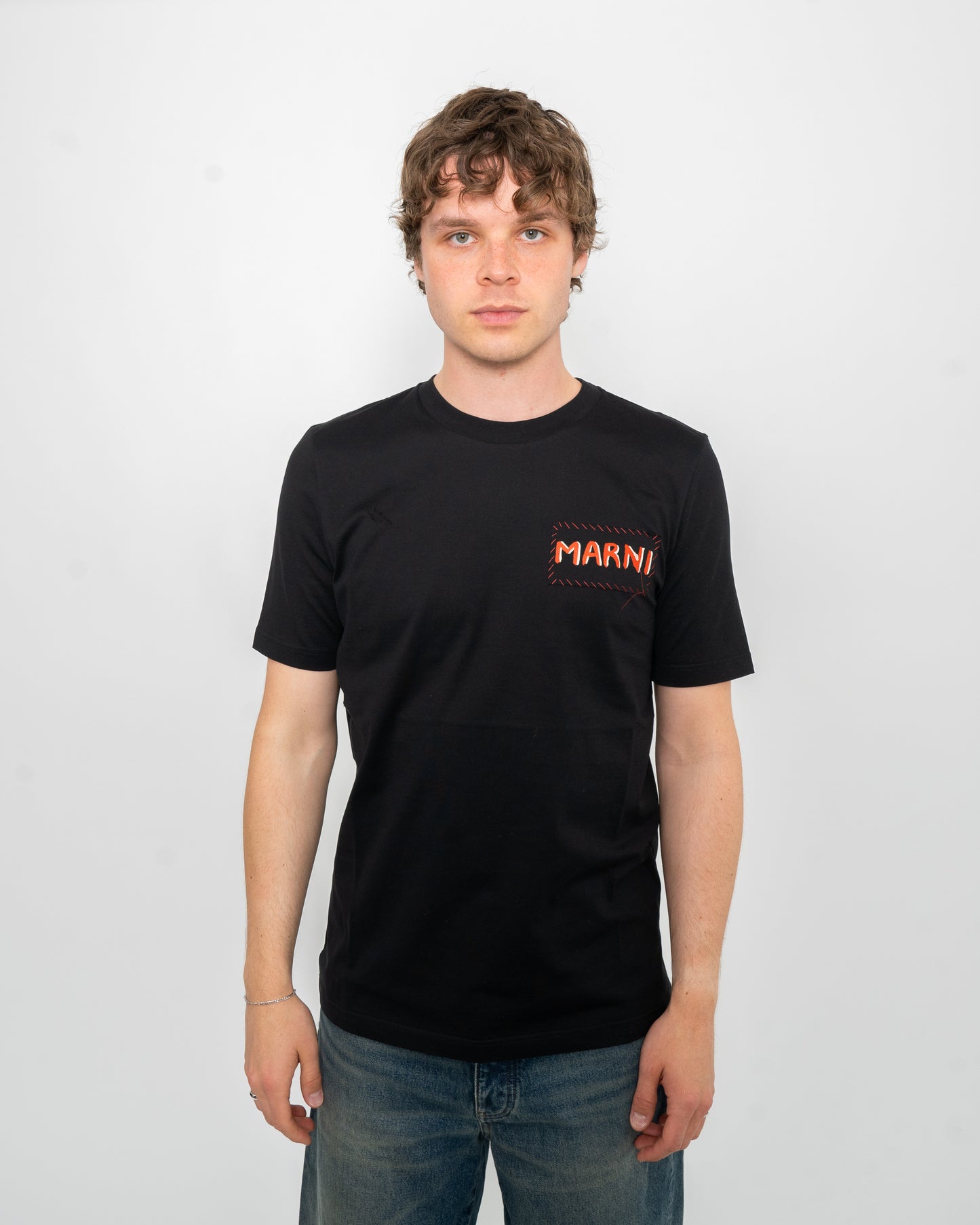 Marni Jersey T-Shirt Black