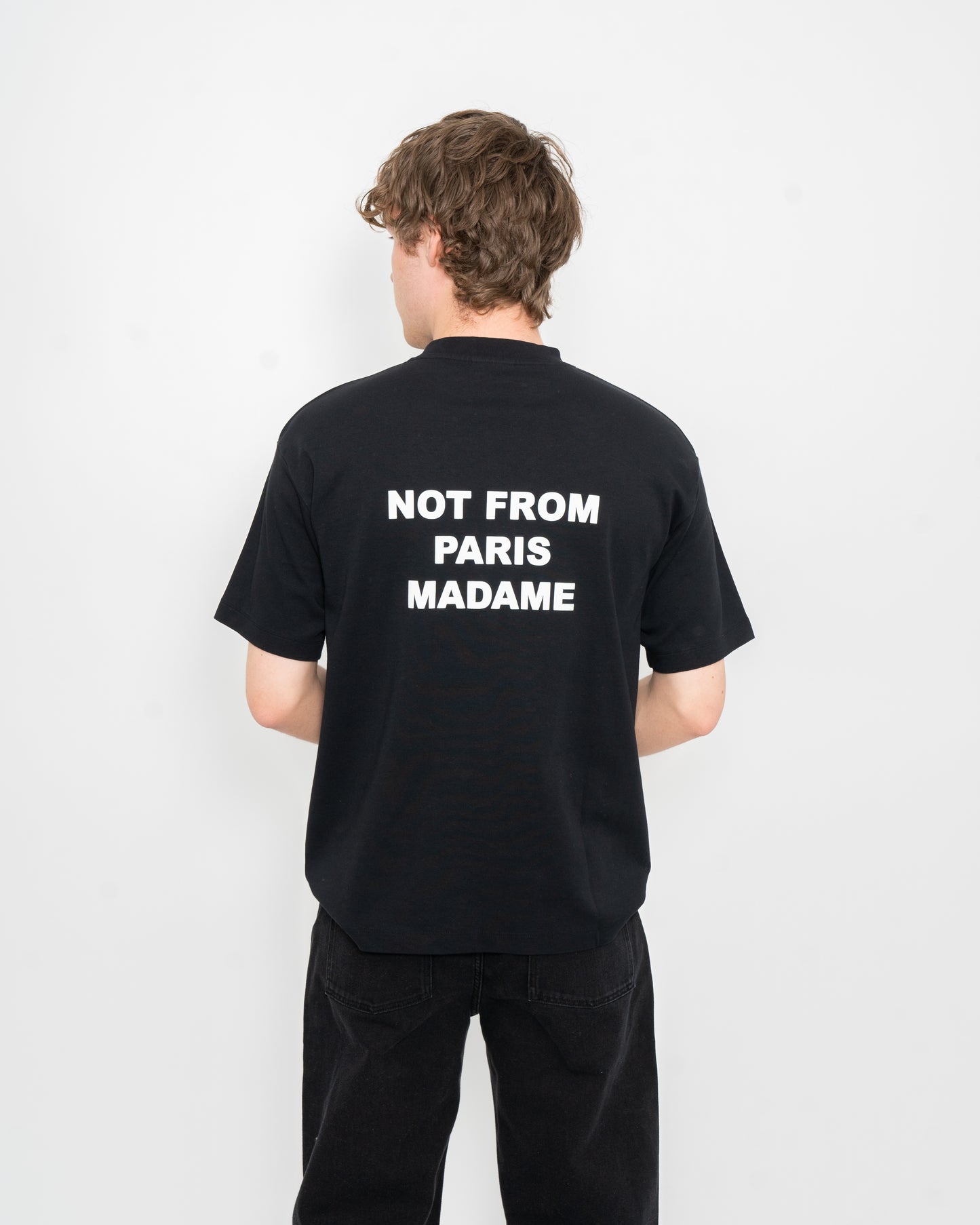 Le T-Shirt Slogan Black