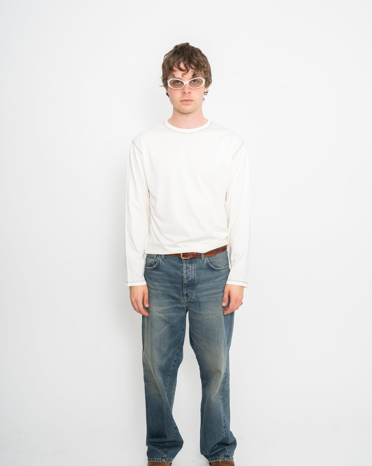 Wide Twist Dirty Blue 32