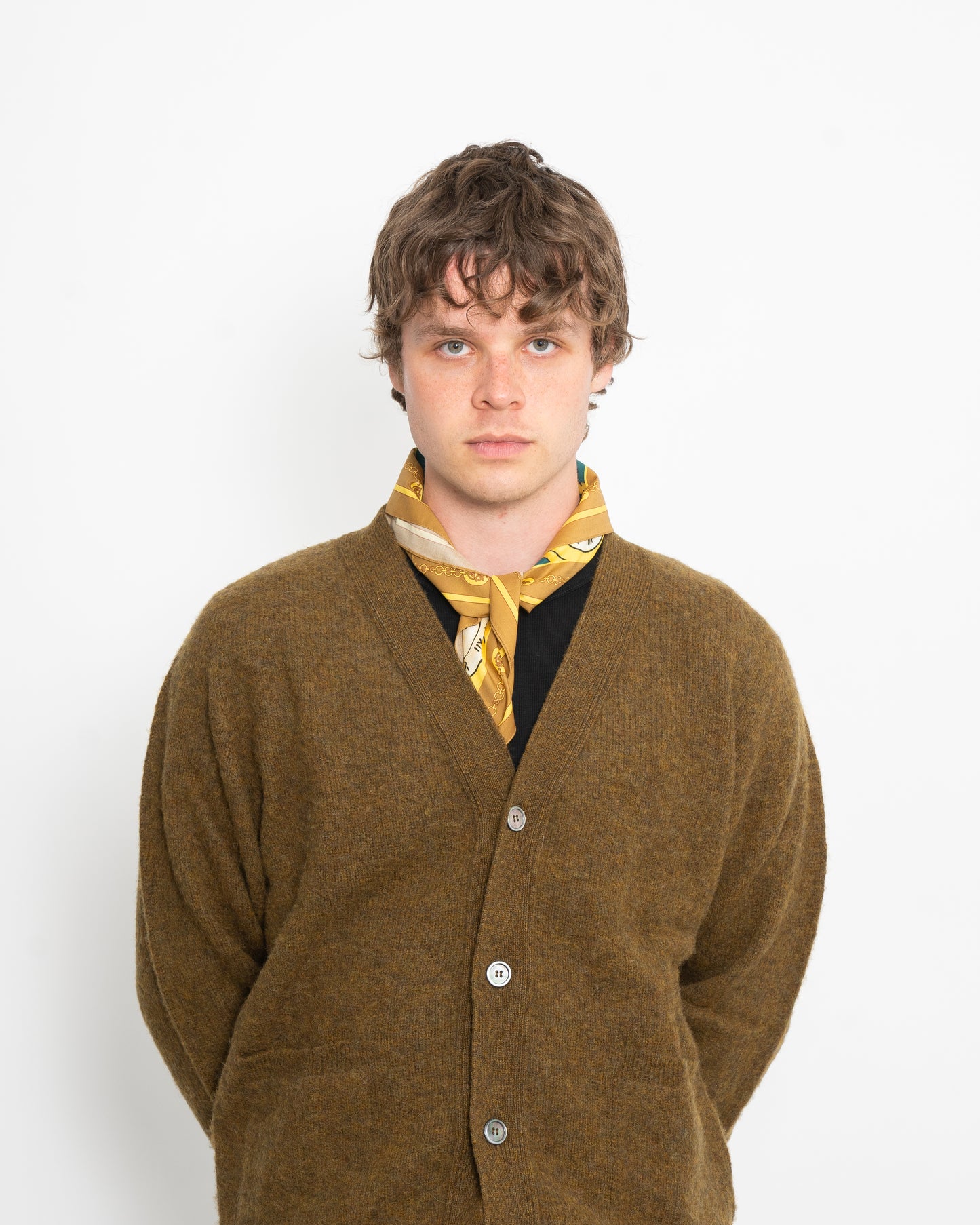 Le Foulard Gousset Dark Green