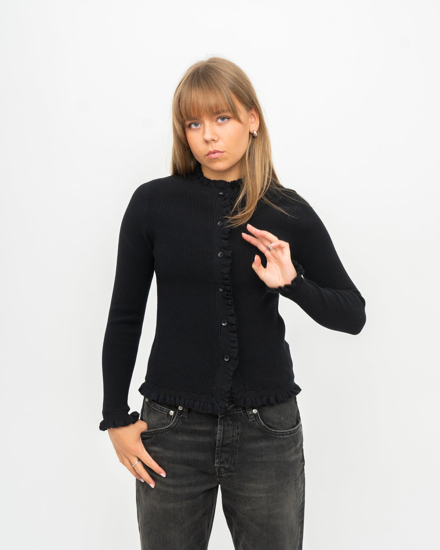 Malia Cardigan Black
