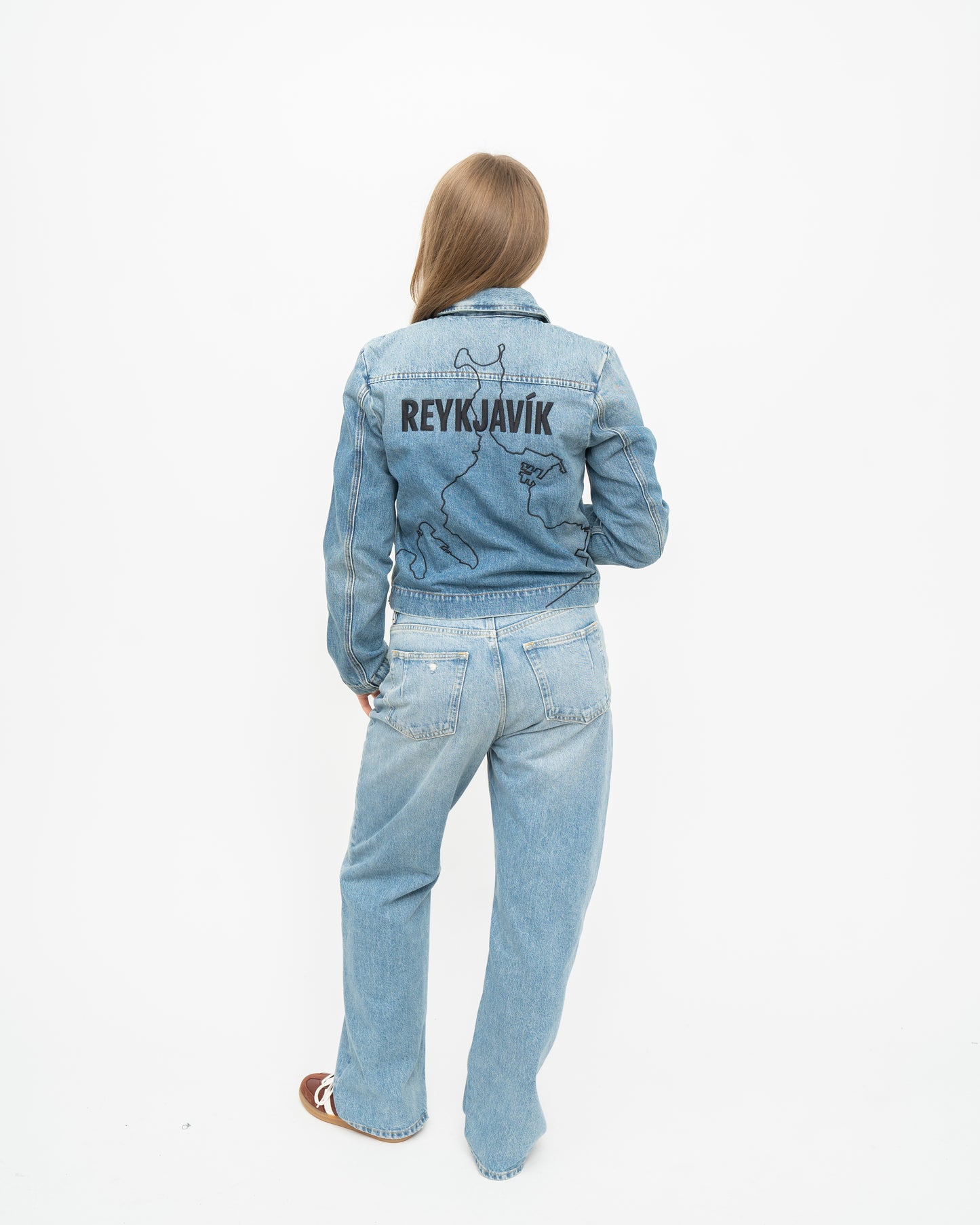 HÚRRA x Dutton 80s Light Blue Jacket W'