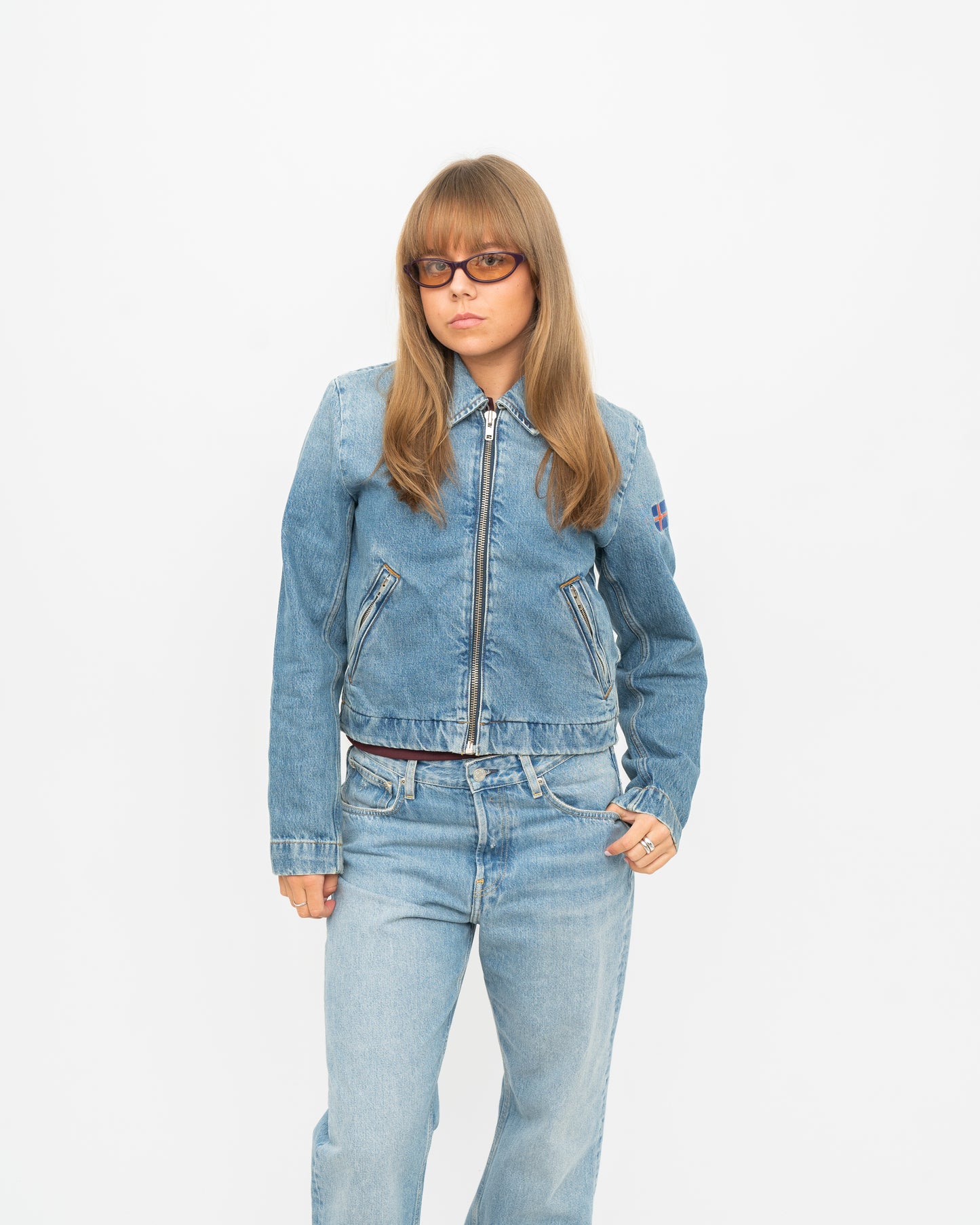 HÚRRA x Dutton 80s Light Blue Jacket W'