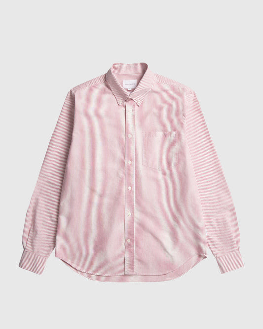 Norse Standard Oxford BD Shirt Blood Orange