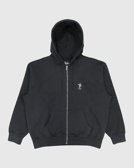 OG Logo Zip Hood Black