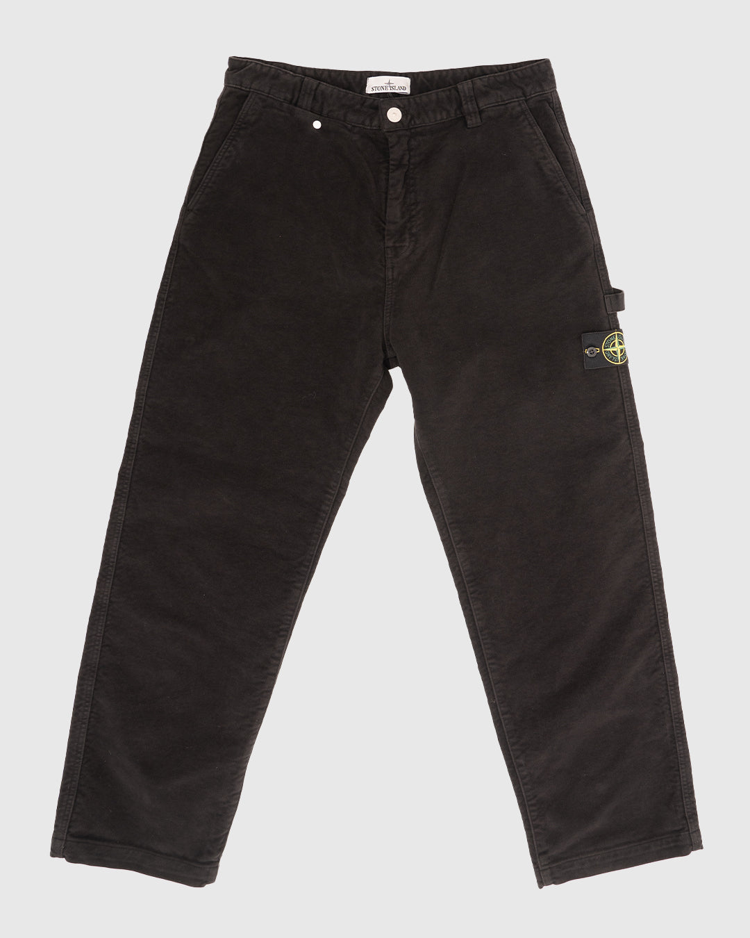 Organic Cotton Trousers Black